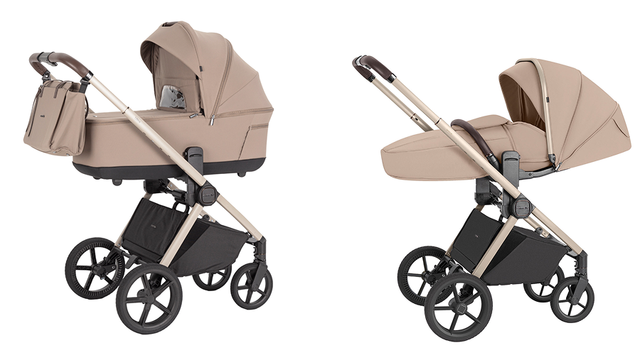 Універсальна коляска 2 в 1 CARRELLO Ultra CRL-6527 (Basalt Black